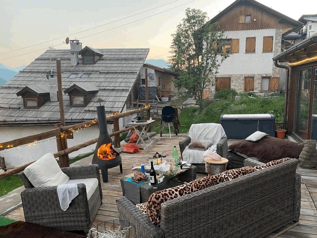 Chalet Sestriere Champlas du Col Eksteriør bilde